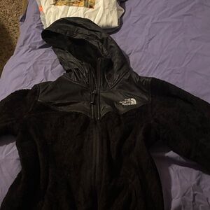 The North Face Black Fleece Hooded Jacket